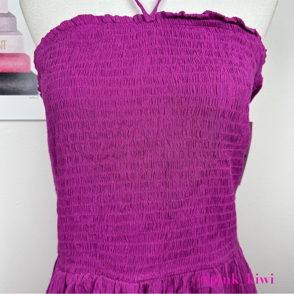 Wild Fable Sleeveless Woven Smocked Romper - Picture 4 of 13